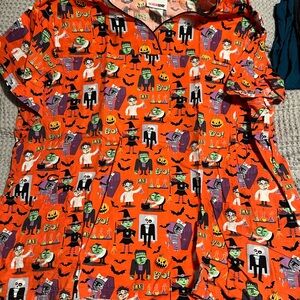 Halloween Monster scrub top